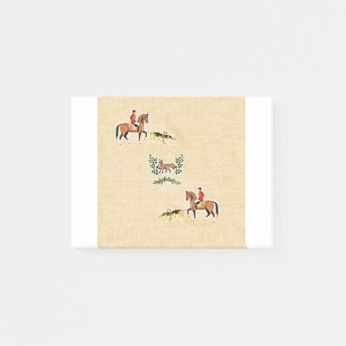 foxhunter fox and hound post_it notes