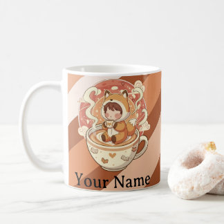 Fox's Cozy Read Morning Coffee Mug