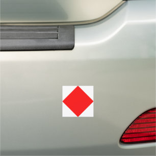 Foxtrot Car Magnet