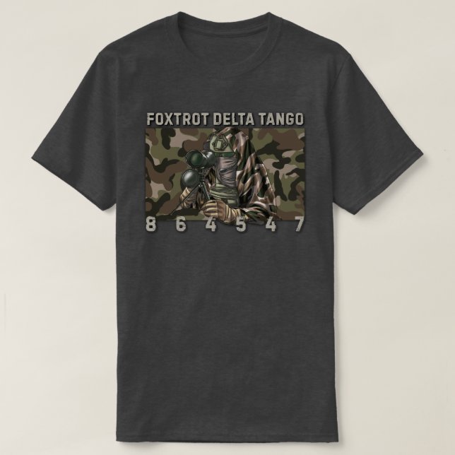 Foxtrot Delta Tango 864547 T-Shirt (Design Front)