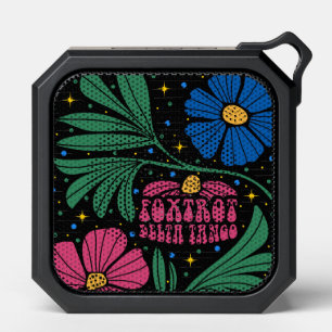 Foxtrot Delta Tango Flower Boho Bluetooth Speaker