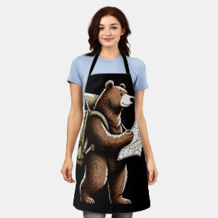 Foxtrot Delta Tango Funny Bear Apron