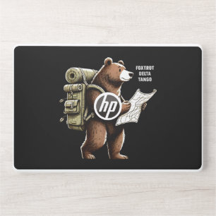 Foxtrot Delta Tango Funny Bear HP Laptop Skin