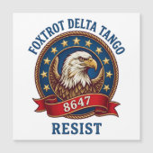 Foxtrot Delta Tango Resist (Front)