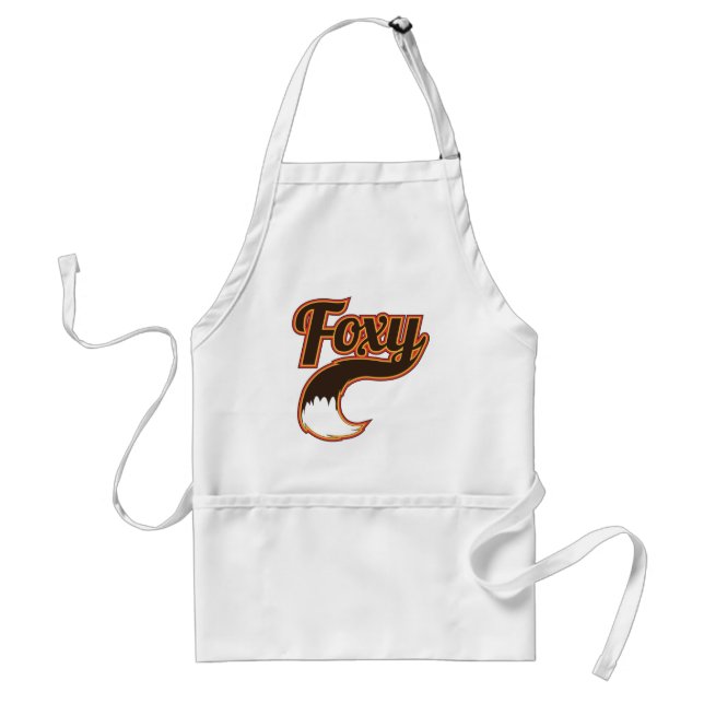 Foxy Adult Apron (Front)