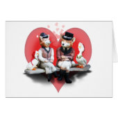 Foxy Couple (surprise inside!) (Front Horizontal)