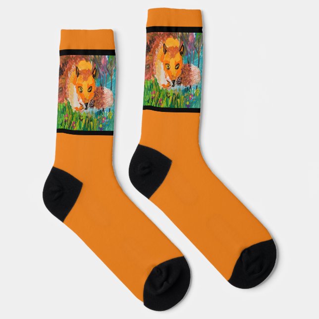 Foxy Crew Socks (Right)