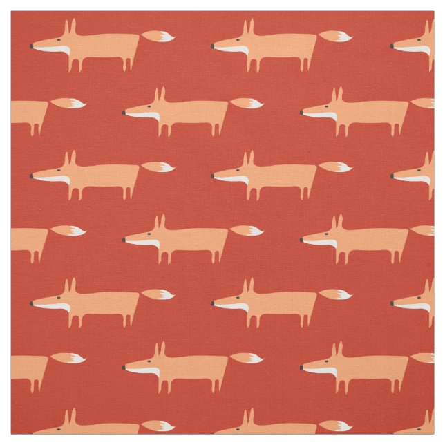 Foxy fabric: Rust Fabric (Swatch)
