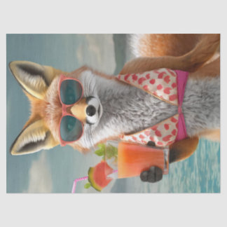 Foxy Felecia Rockin a Bikini, Summer Fun Tissue Paper