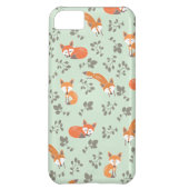Foxy Floral Pattern Case-Mate iPhone Case (Back)