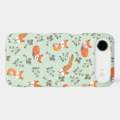 Foxy Floral Pattern Case-Mate iPhone Case (Back (Horizontal))