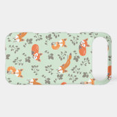 Foxy Floral Pattern Case-Mate iPhone Case (Back (Horizontal))