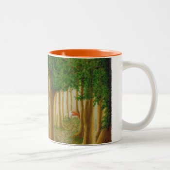 Foxy Forest Mug by CityOnAHill at Zazzle