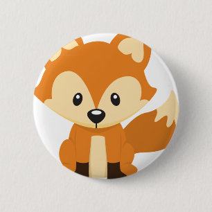 Foxy fox button