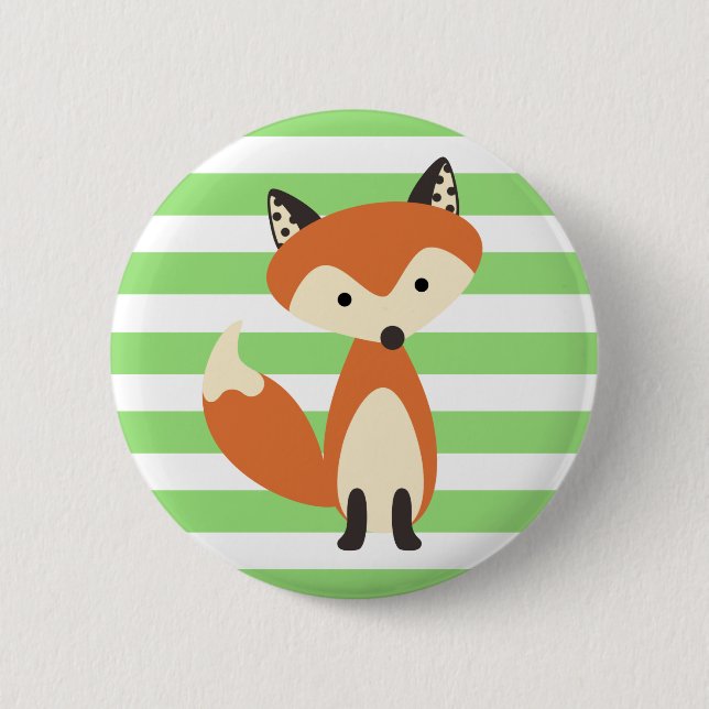 Foxy Fox Button (Front)