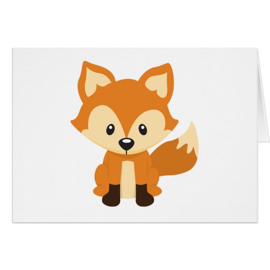 Foxy fox cards (Front Horizontal)