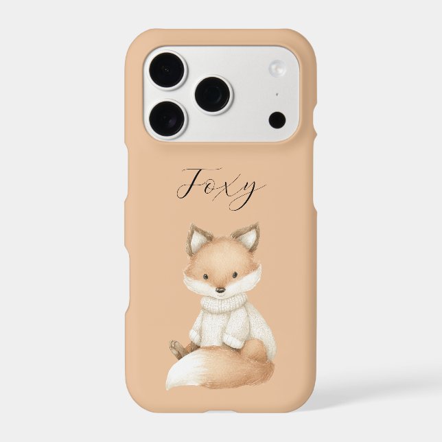 Foxy Fox iPhone Case (Back)