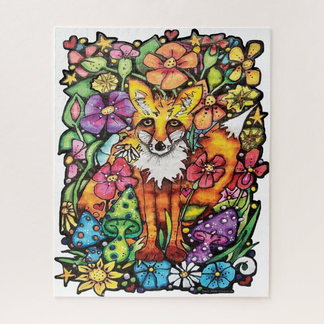 Foxy Fox Jigsaw Puzzle (Vertical)