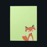 Foxy Fox Notepad<br><div class="desc">Foxy fun</div>