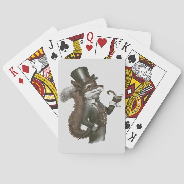 Foxy Fox Poker Cards (Back)