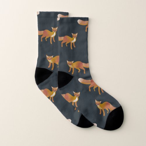 Foxy foxes socks