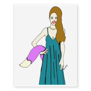 foxy girl temporary tattoos