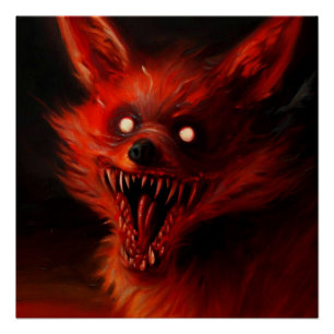 Foxy Glossy Paper Print