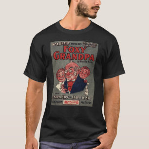 Foxy Grandpa (black) T-Shirt