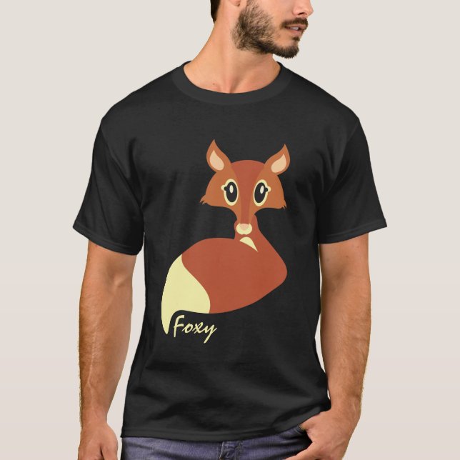 Foxy Illustrated T-shirt (Front)