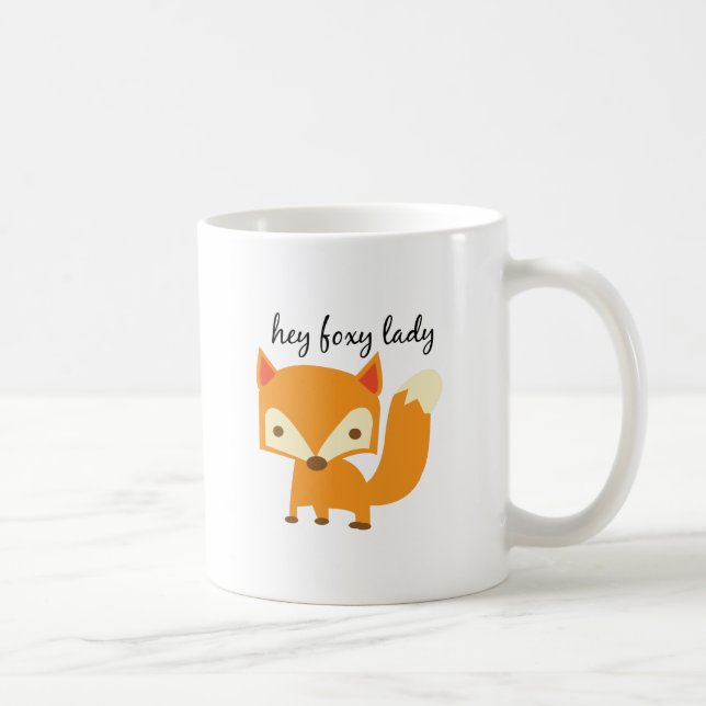 Foxy Lady Coffee Mug (Right)