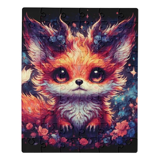 Foxy Little Devil Jigsaw Puzzle (Puzzle Vertical)