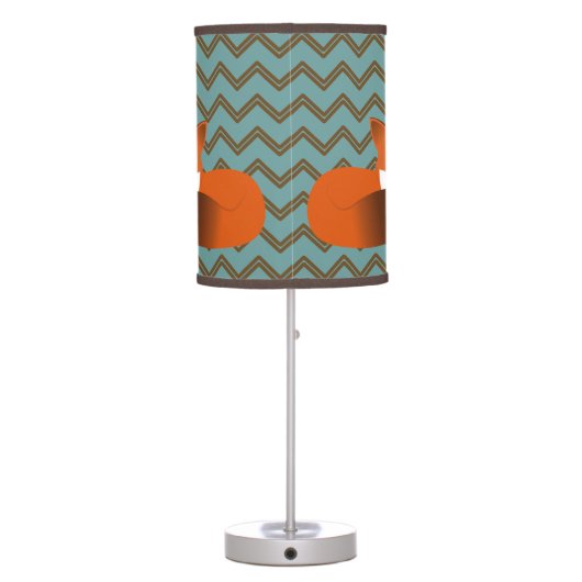 Foxy Little Foxes Lamp (Back)