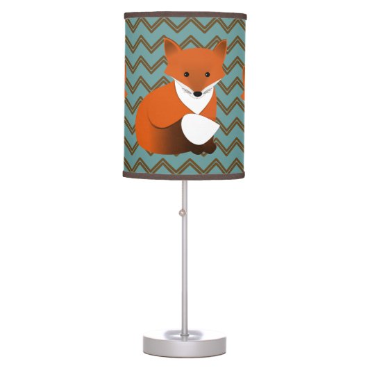 Foxy Little Foxes Lamp (Front)