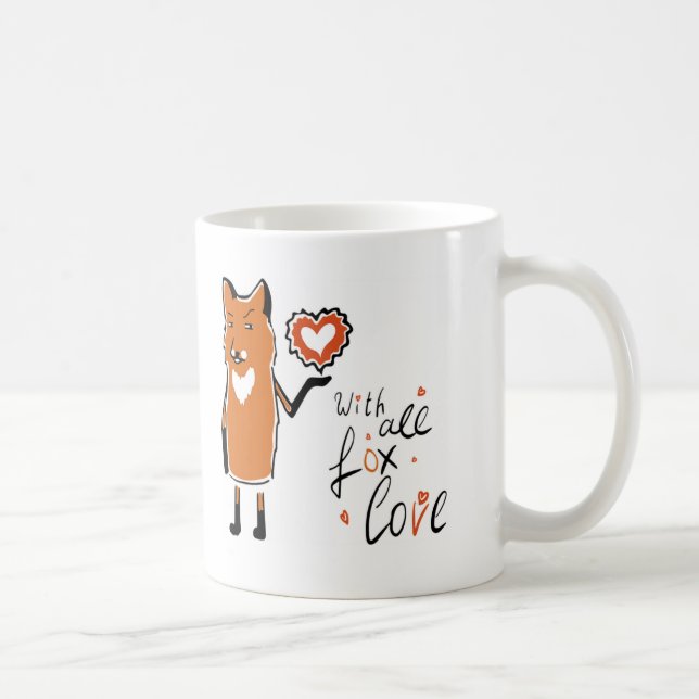 Foxy Love Coffee Mug (Right)