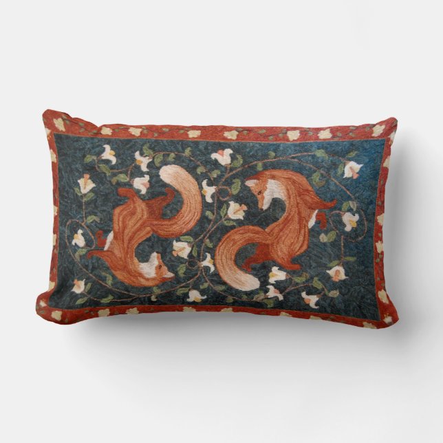 Foxy Lumbar Pillow (Front)