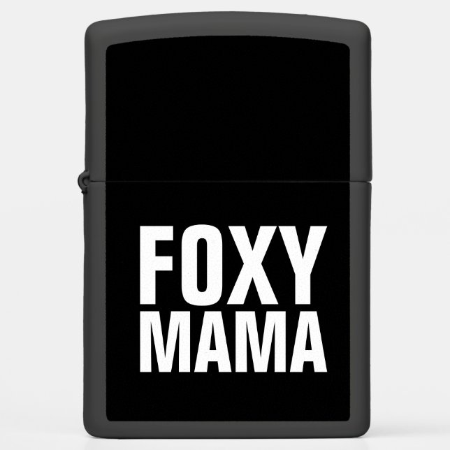 FOXY MAMA MOM ZIPPO LIGHTERS (Front)