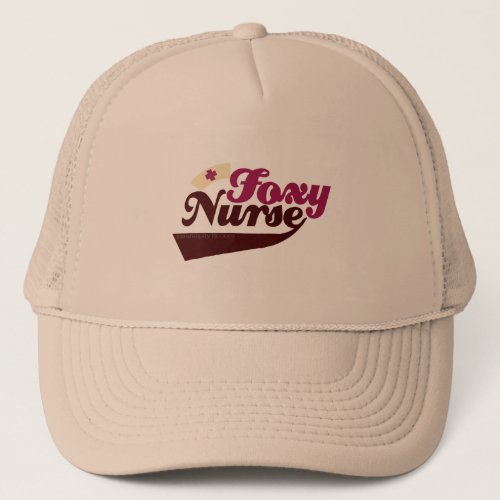 Foxy Nurse Trucker Hat