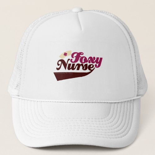 Foxy Nurse Trucker Hat