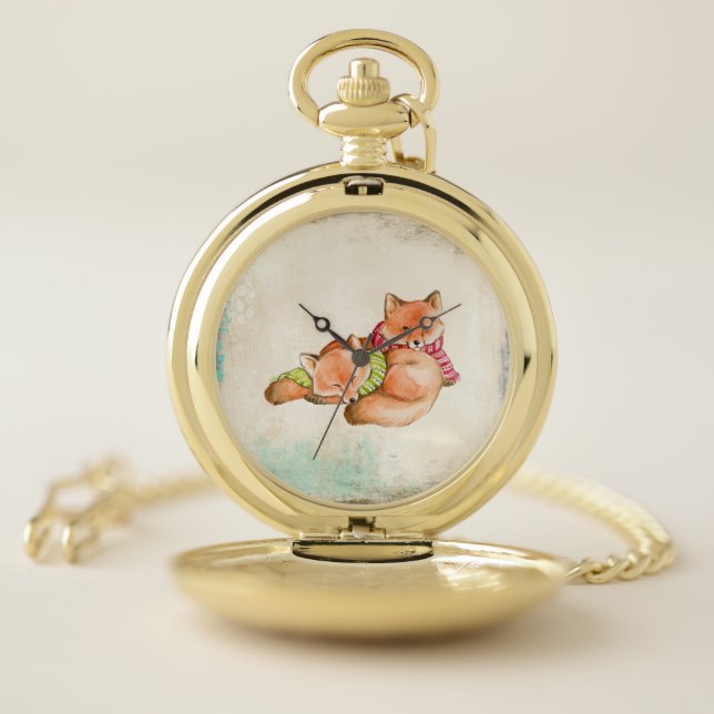 Foxy Pocket Watch (Inside)