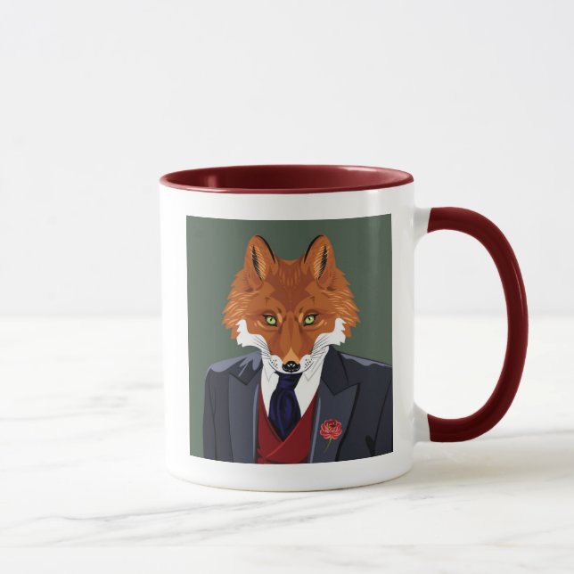 Foxy Portrait Mug (Right)