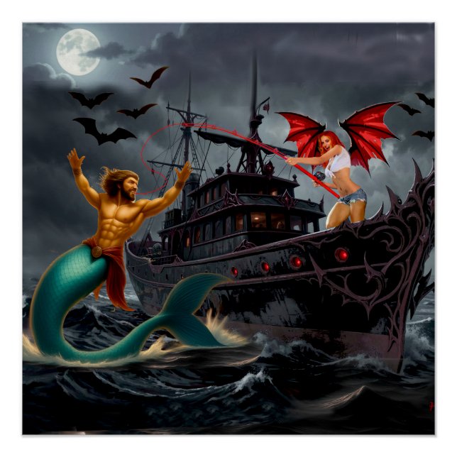 Foxy Roxy Vampire Rebel-High Seas Poster (Front)