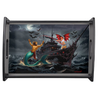 Foxy Roxy Vampire Rebel-High Seas Serving Tray