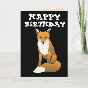 FOXY! STILL A FOX HAPPY BIRTHDAY CARDS