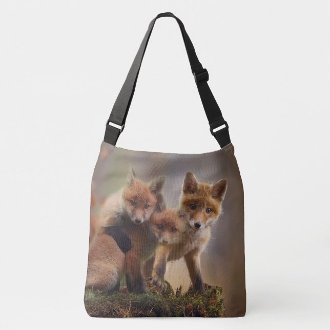 Foxy Triplets Crossbody Bag (Front)