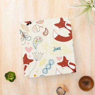 Foxy Woodland Binder