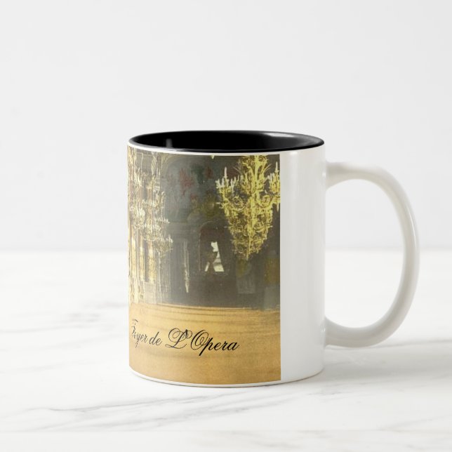 Foyer de L'Opera Two-Tone Coffee Mug (Right)