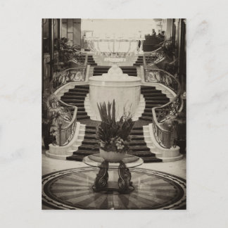 Foyer, Langham Hotel, Melbourne Postcard