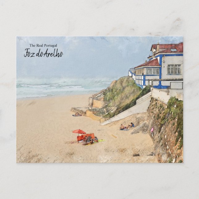 Foz do Arelho Portugal  Postcard (Front)