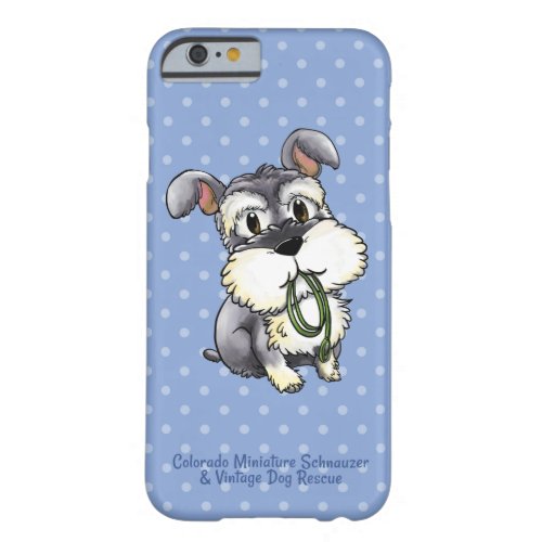 Fozi _ Polkadot Schnauzer Cell Phone Case _ 2