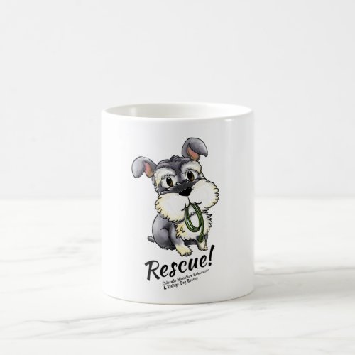 Fozi Schnauzer _ White Mug